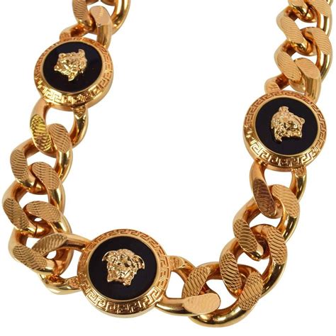 versace mens gold pendant|Versace jewelry real gold.